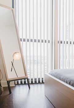 New Vertical Blinds For Irvine Bedroom Windows