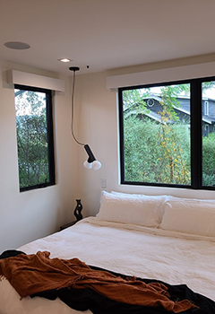 Motorized Roller Shades for Bedroom in Corona Del Mar