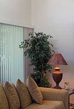 Vertical Blinds For Long Glass Door, San Joaquin Hills