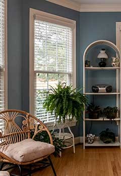 Home Faux Wood Blinds, Midway City